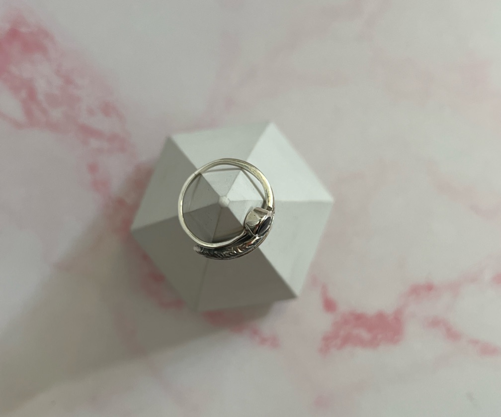 Anillo PLUMI en Plata 925 avalon o nacar