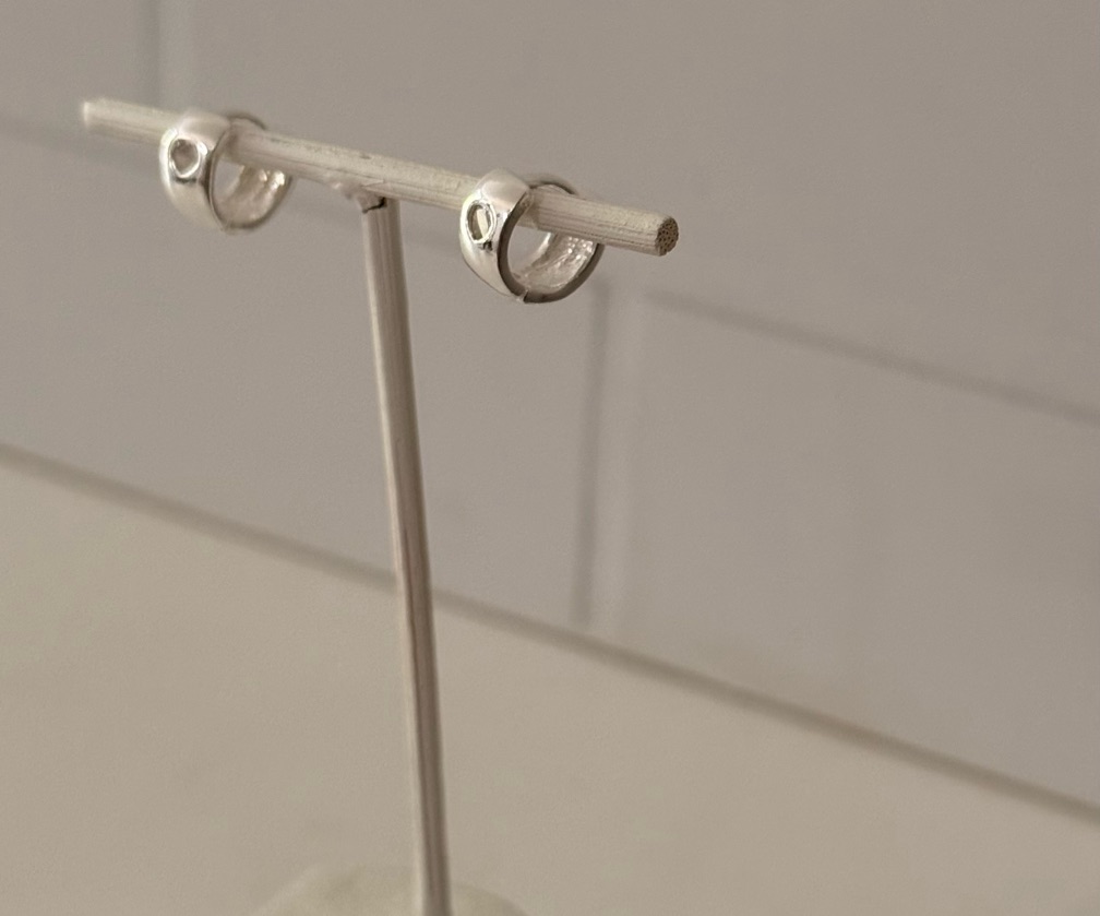 Aros STREET en Plata 925