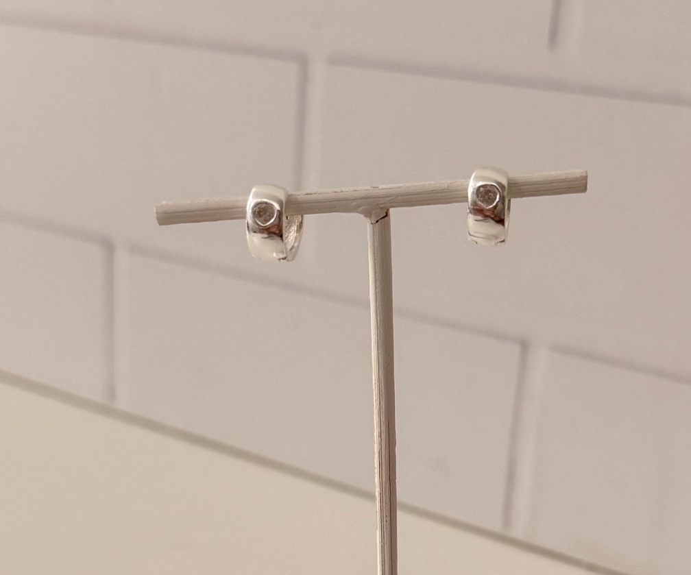 Aros STREET en Plata 925