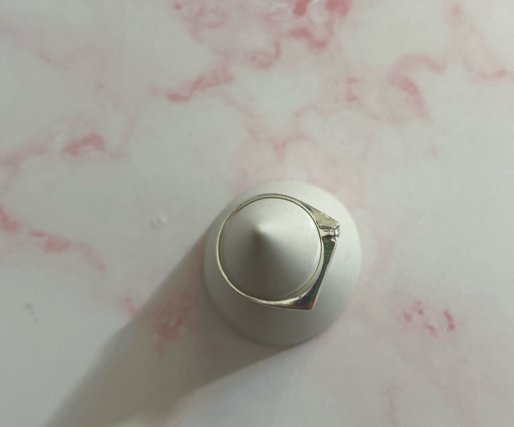 Anillo TRINI en plata 925 y zirconia