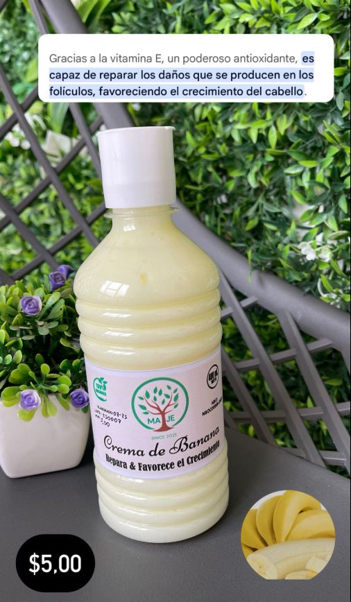 Crema de Banana