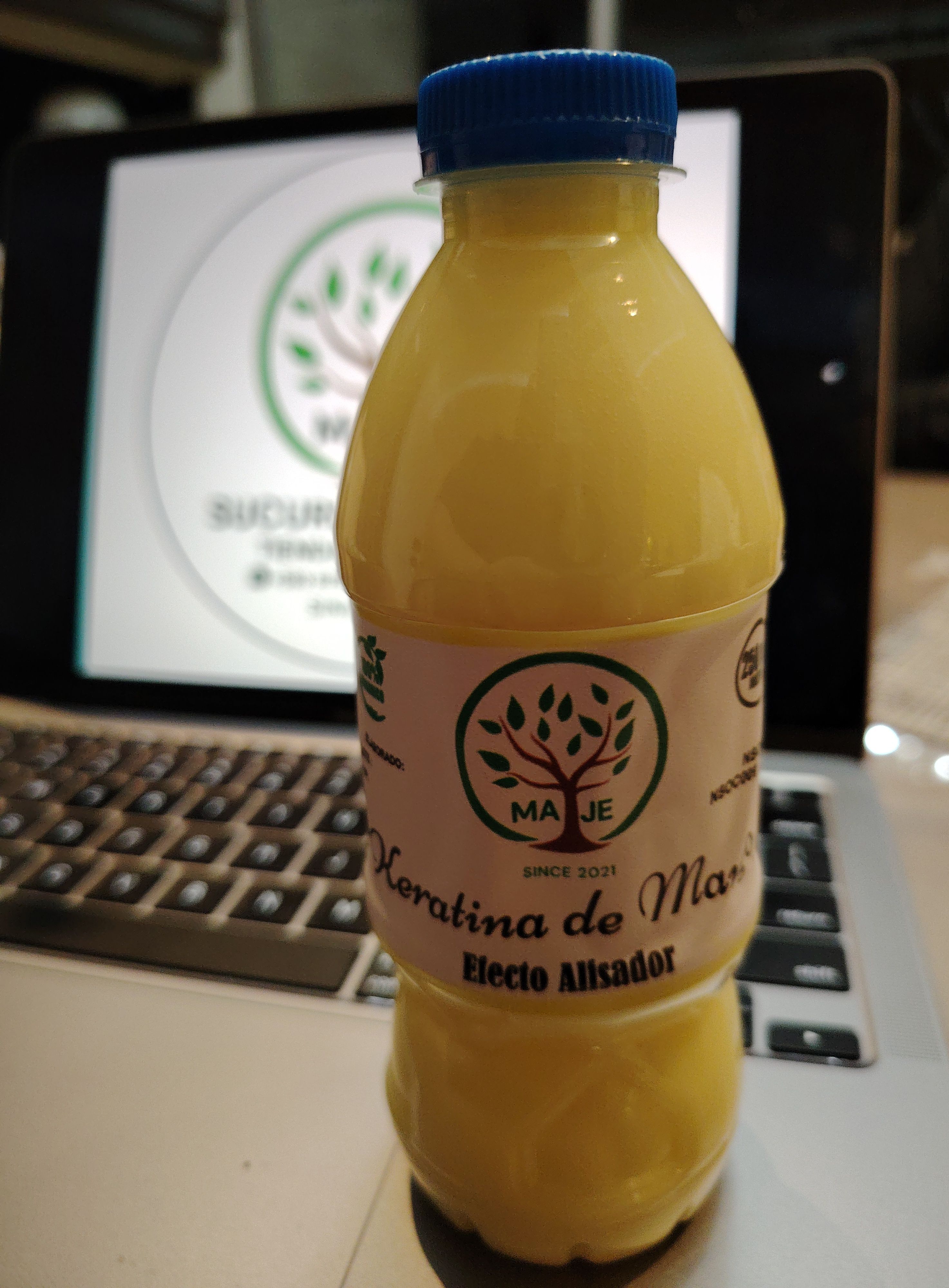 Queratina de mango