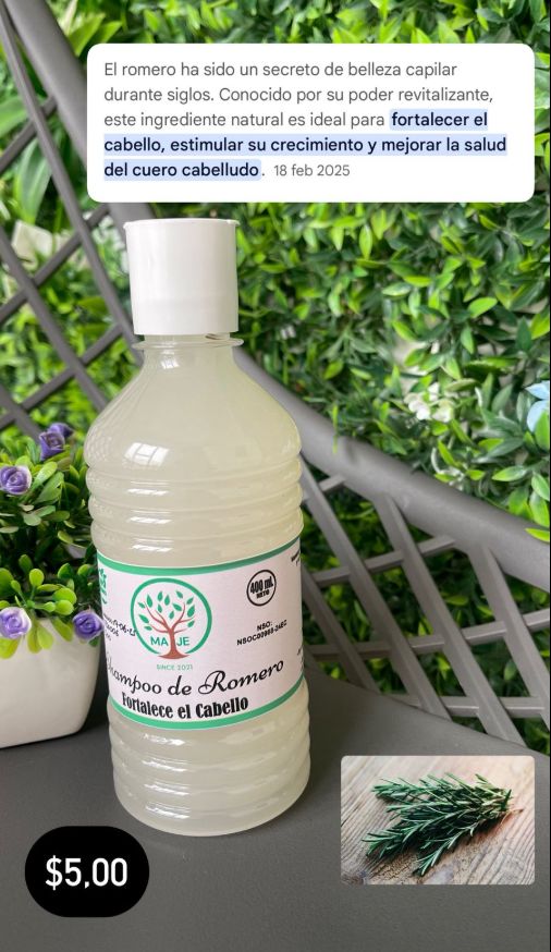 Shampoo de Romero