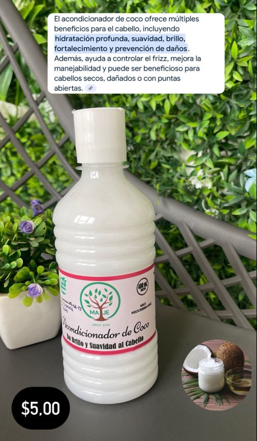 Acondicionador de Coco