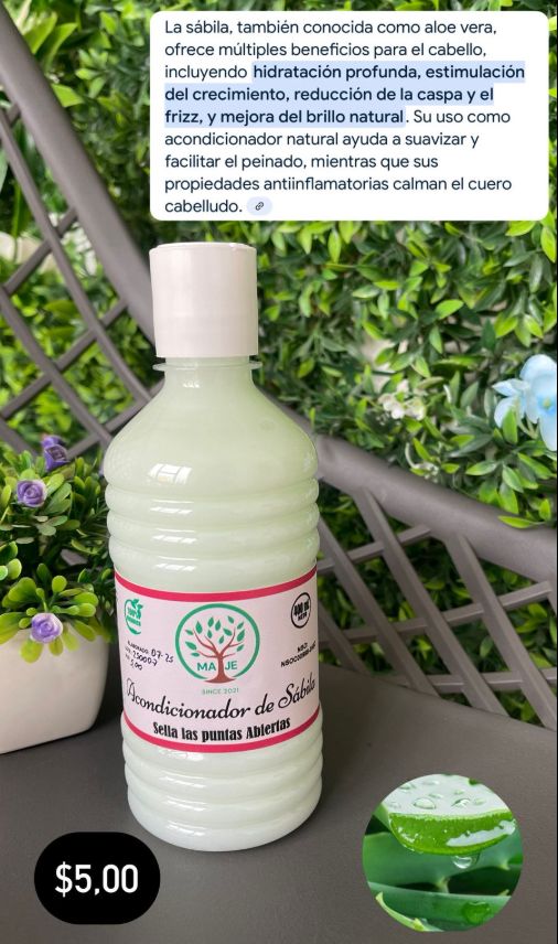Acondicionador de Sábila