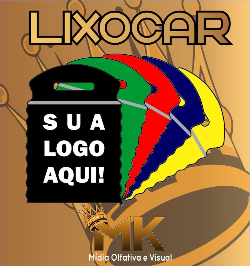 (5.000UN) PACK COM CINCO MIL UNIDADES DE SACOLINHAS LIXOCARS PERSONALIZADAS