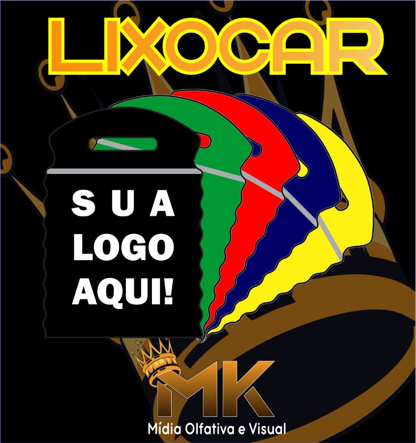 (1.000UN) PACK COM DOIS MIL UNIDADES DE SACOLINHAS LIXOCARS PERSONALIZADAS (cópia)