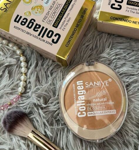 Maquillaje en polvo Saniye Collagen