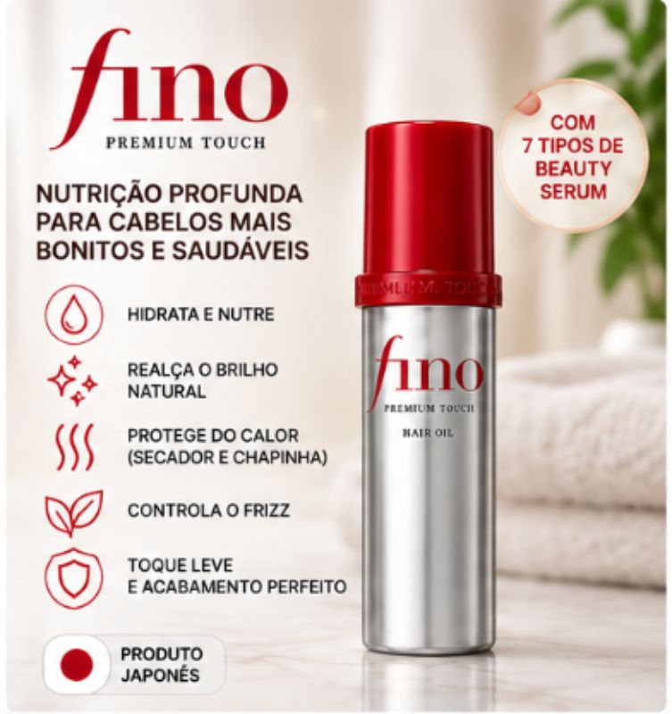 Fino Premium Touch Hair Oil – Óleo Capilar 70 ml 🇯🇵