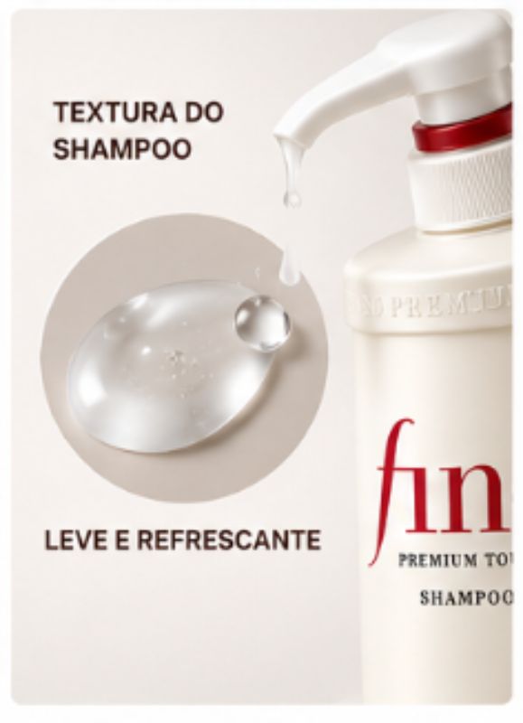 Fino Premium Touch – Kit Shampoo + Condicionador 550 ml 🇯🇵