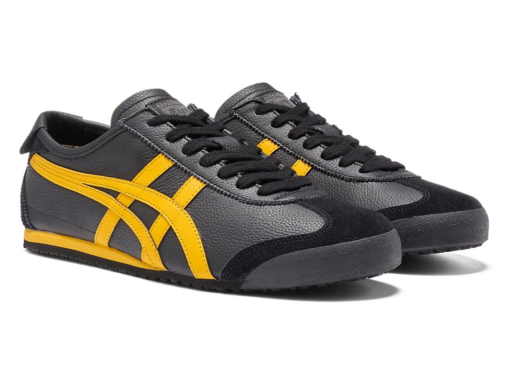 Tênis Onitsuka Tiger Mexico 66 Preto/amarelo