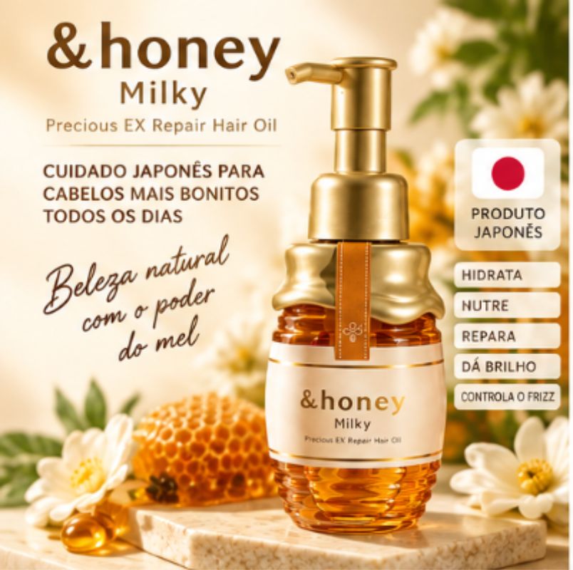 &honey Milky Precious EX Repair Hair Oil 100ml 🇯🇵