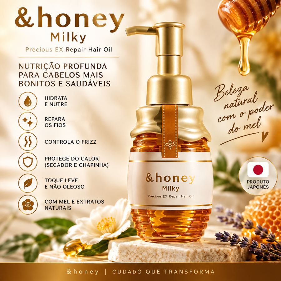 &honey Milky Precious EX Repair Hair Oil 100ml 🇯🇵