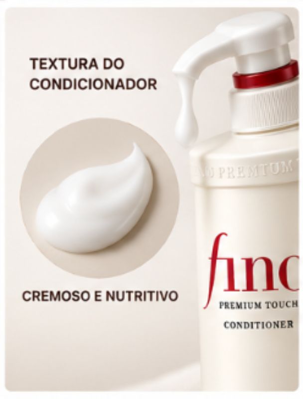 Fino Premium Touch – Kit Shampoo + Condicionador 550 ml 🇯🇵