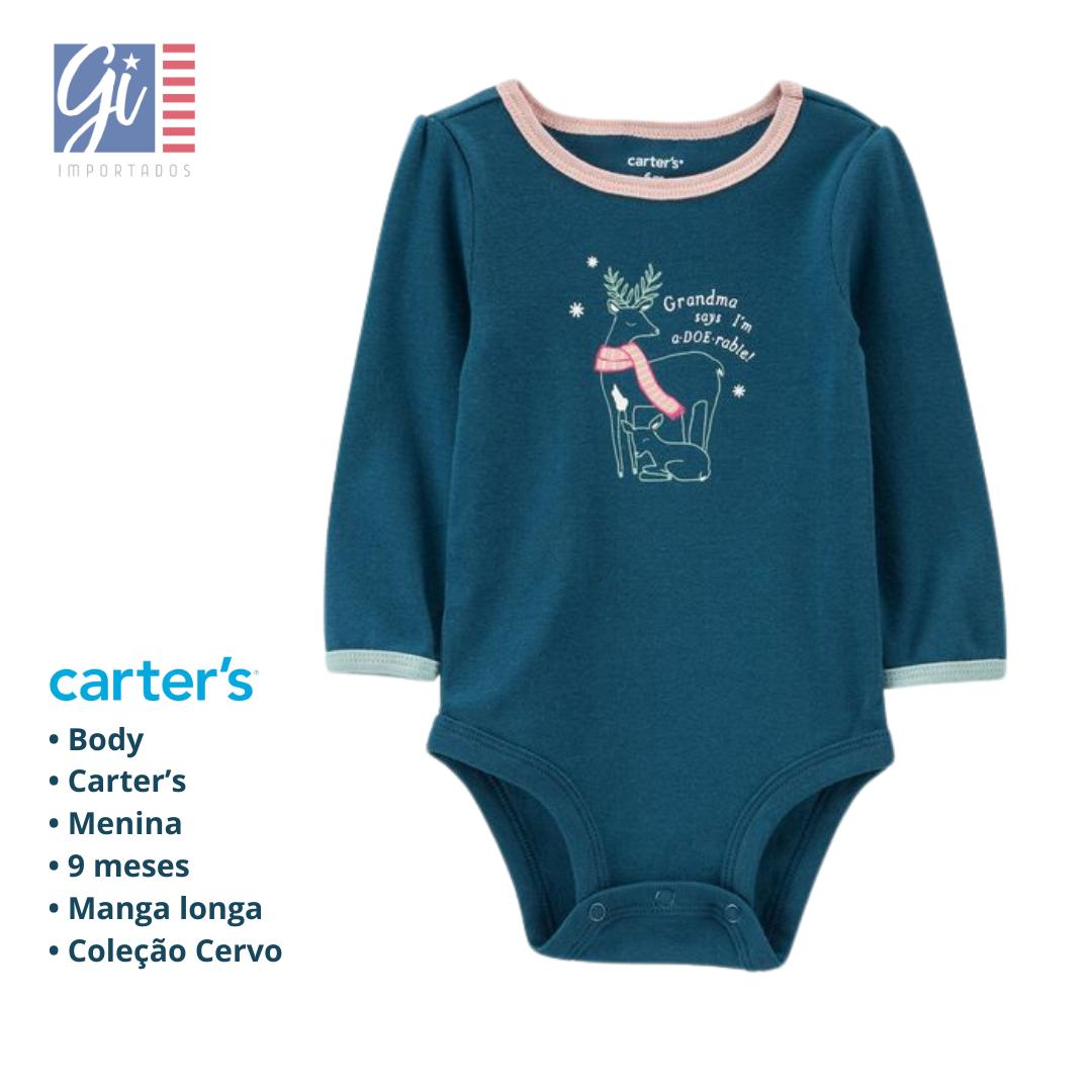 Body Carter's Menina - 9 meses