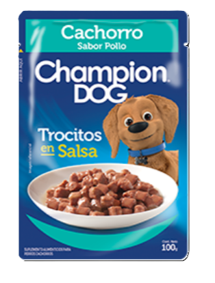Dog Cachorro Pouch Champion 100grs