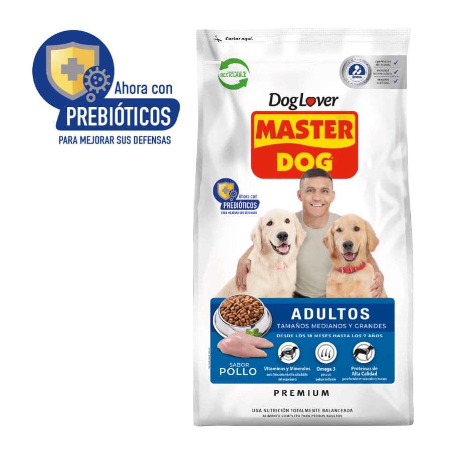 Master Dog Pollo Adulto 21 kgs
