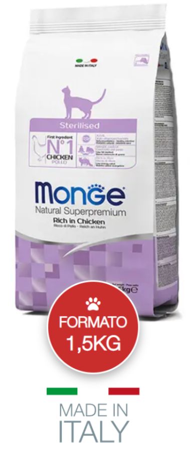 Monge Esterilizado para Gatos