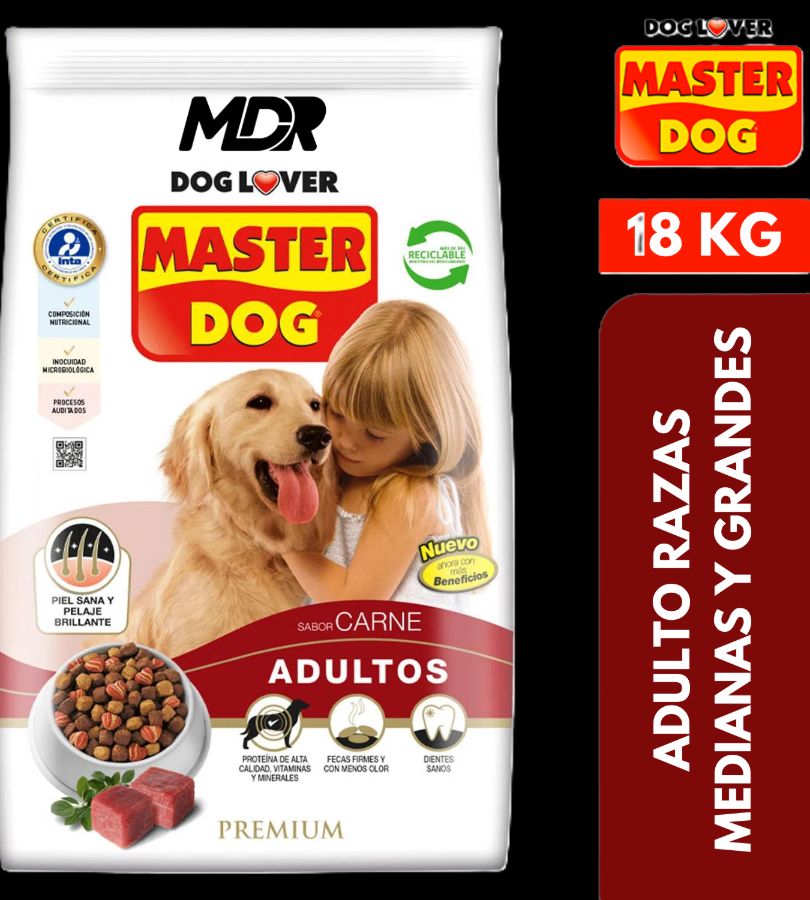 Master Dog Carne Adulto 18 kg