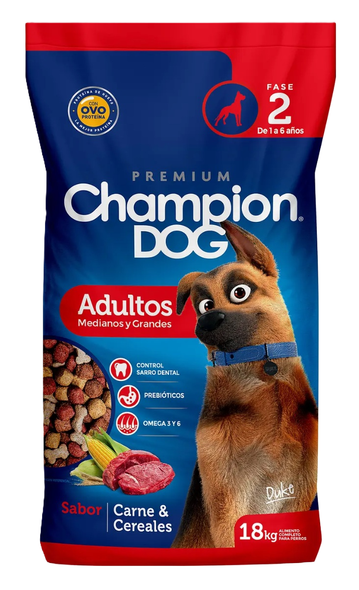 Adulto Carne Champion 18 kilos