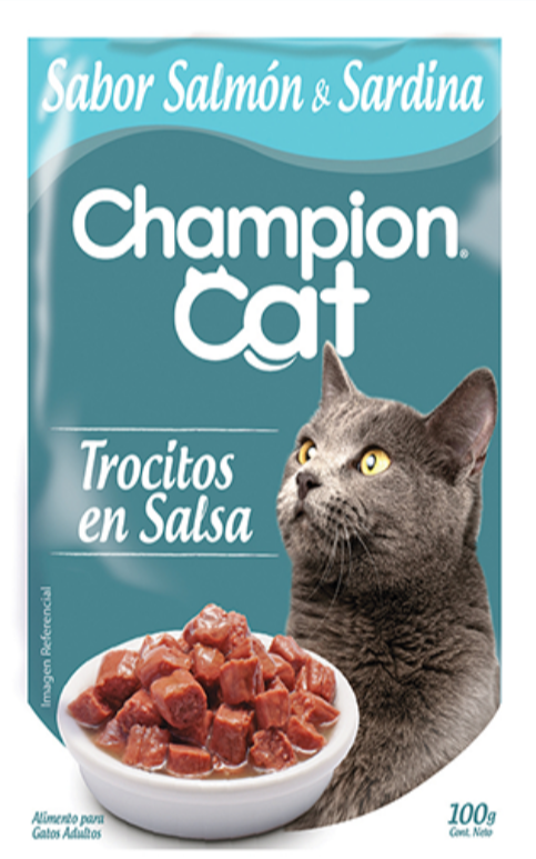 Cat Salmon Pouch 100grs