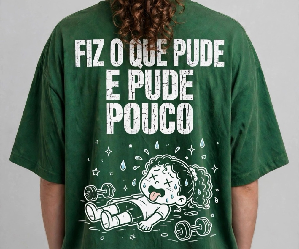Fiz o que pude e pude pouco