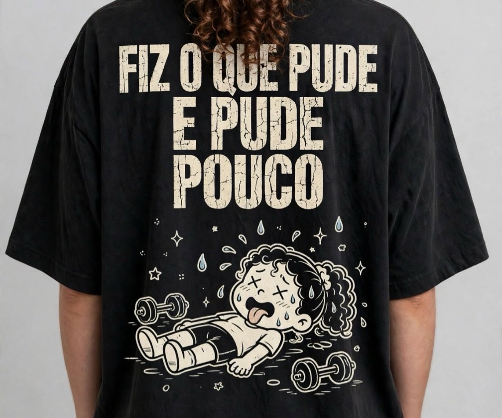 Fiz o que pude e pude pouco