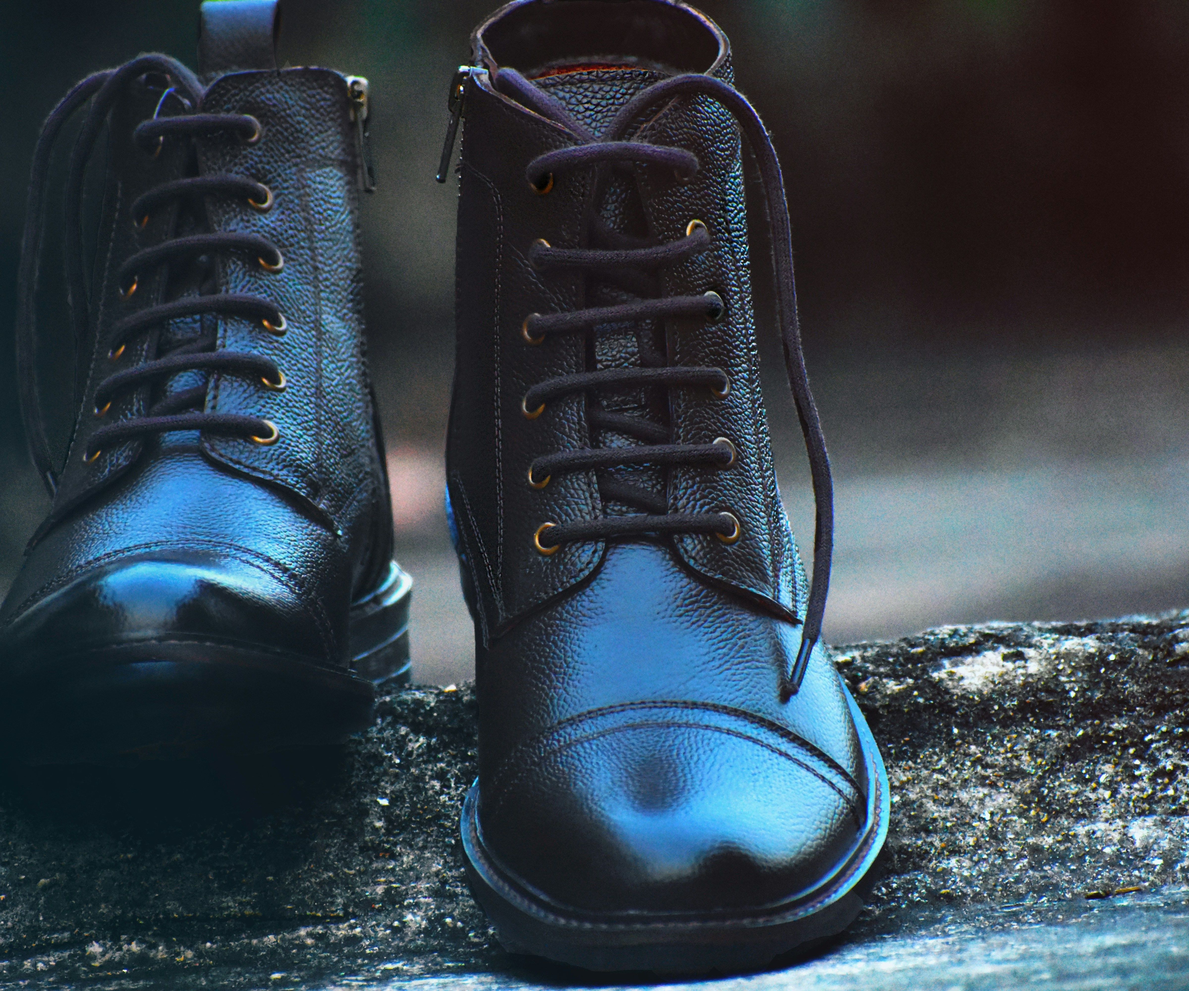 Bota de cuero