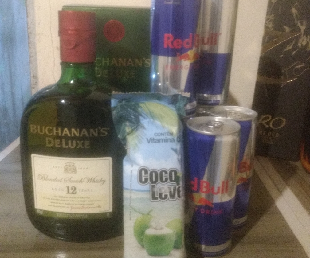 Buchanan's + Red Bull
