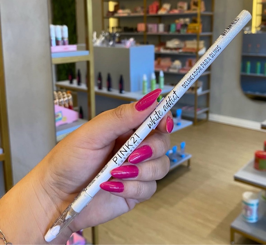 Lápis Branco Pink 21
