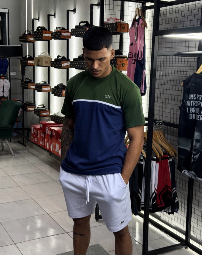 KIT IMPORTADO LACOSTE GARROS 🇵🇪 - ATACADO