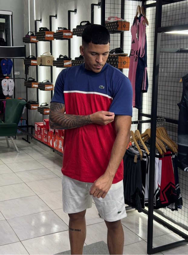 KIT IMPORTADO LACOSTE GARROS 🇵🇪 - ATACADO