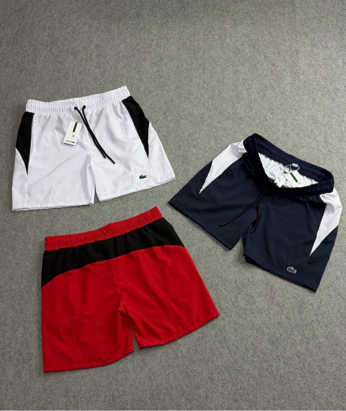 SHORT DE SITE LACOSTE RECORTE 💎 - ATACADO