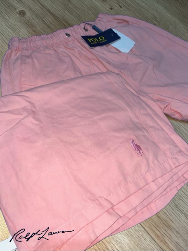 Shorts linho Ralph Lauren
