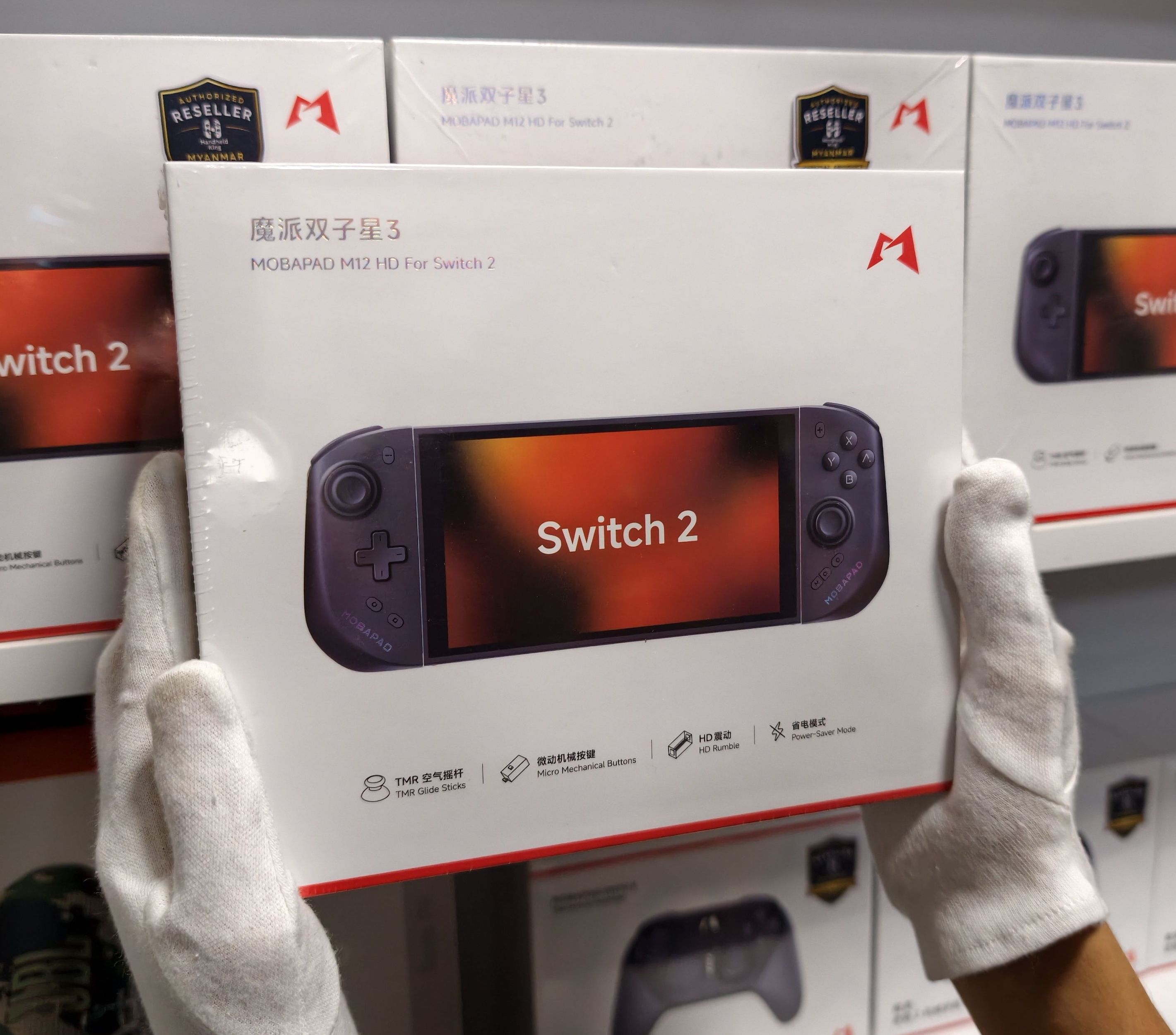 Mobapad M12HD (Switch 2 Top No.1 Premium Joycons)