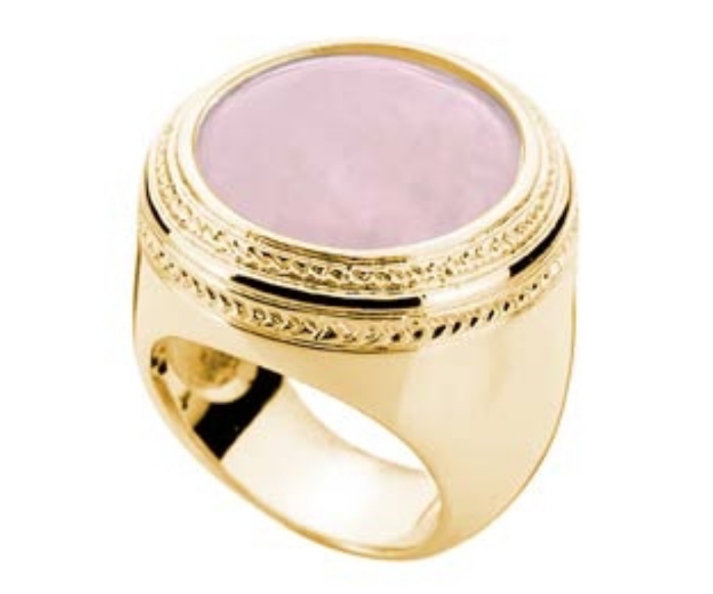 Anel jóia banhada ouro 18K Rosa - Rommanel
