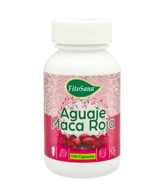 Aguaje Maca Roja 100 Cápsulas (FITOSANA)