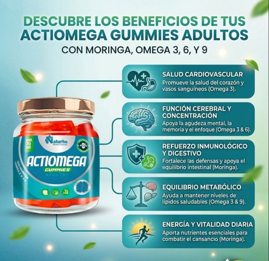 ACTIOMEGA GOMITAS 70 UND NATURHE