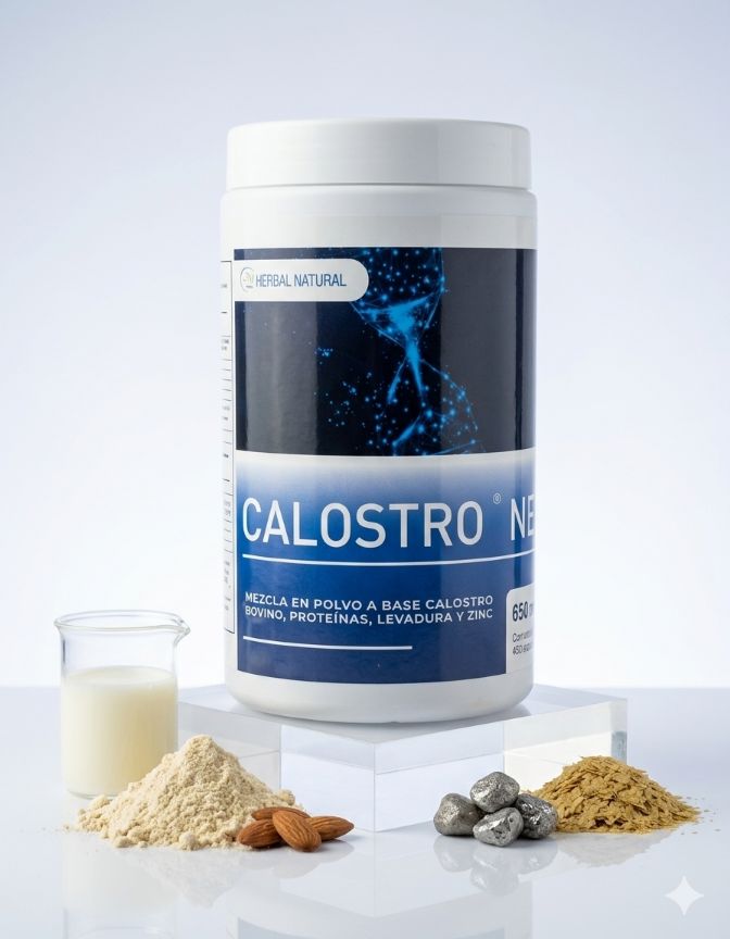 CALOSTRO BOVINO & COLAGENO & VITAMINA (herbal natural)