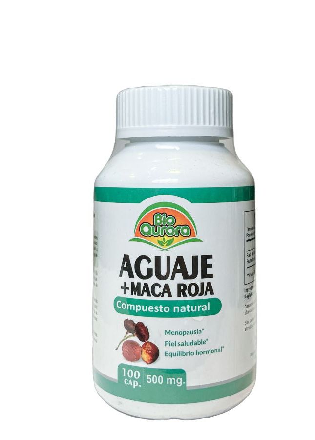 AGUAJE & MACA 100 CAPSULAS (bioaurora)