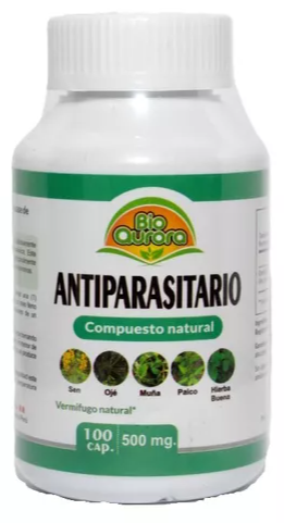 ANTIPARASITARIO 100 CAPSULAS (bioaurora)