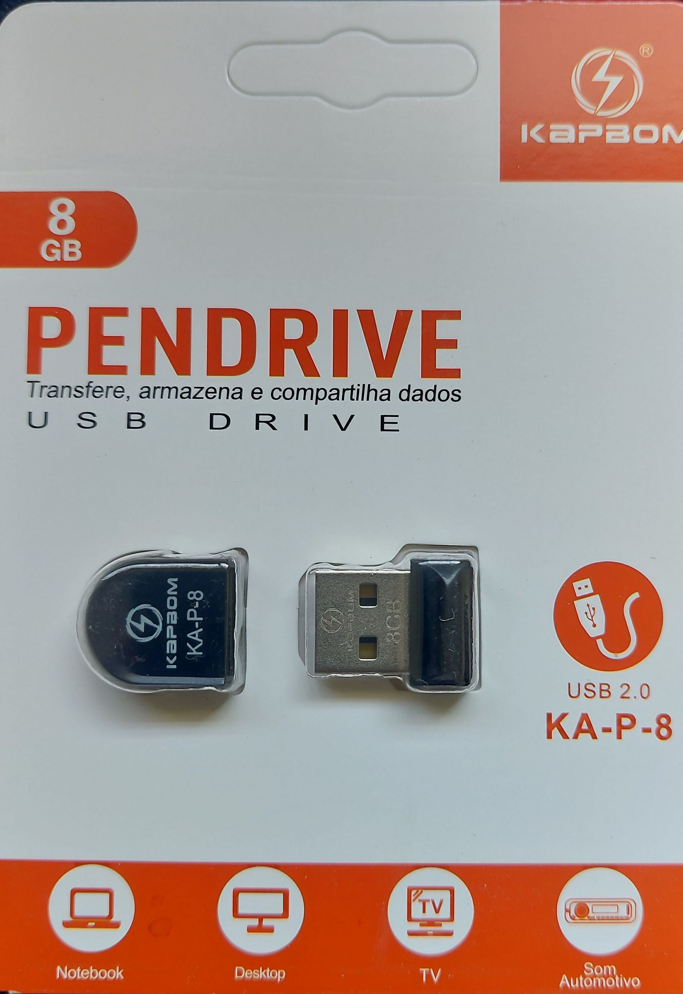 Pen drive 8gb Kapbon