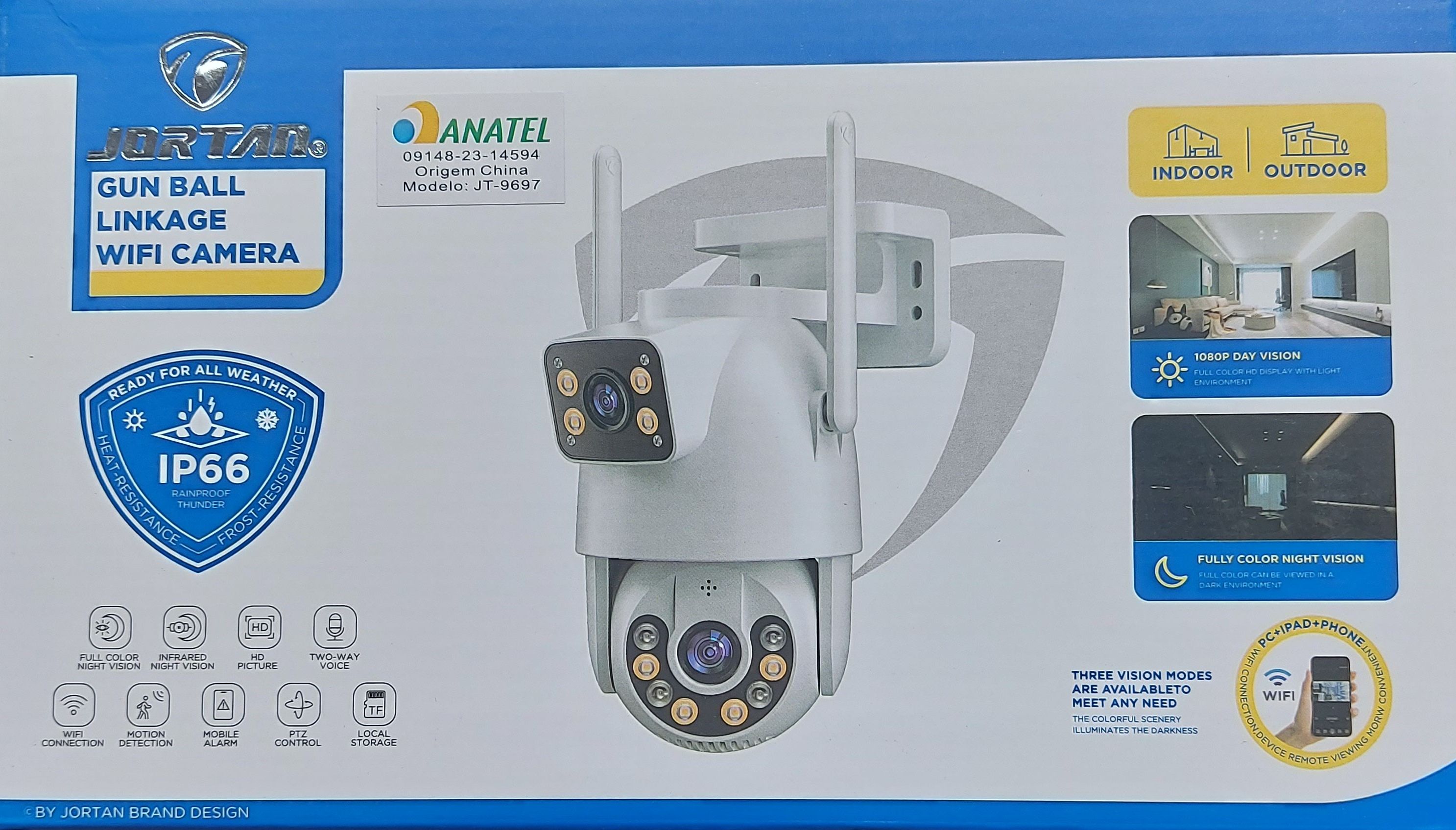 Câmera IP Externa modelo JT-9697