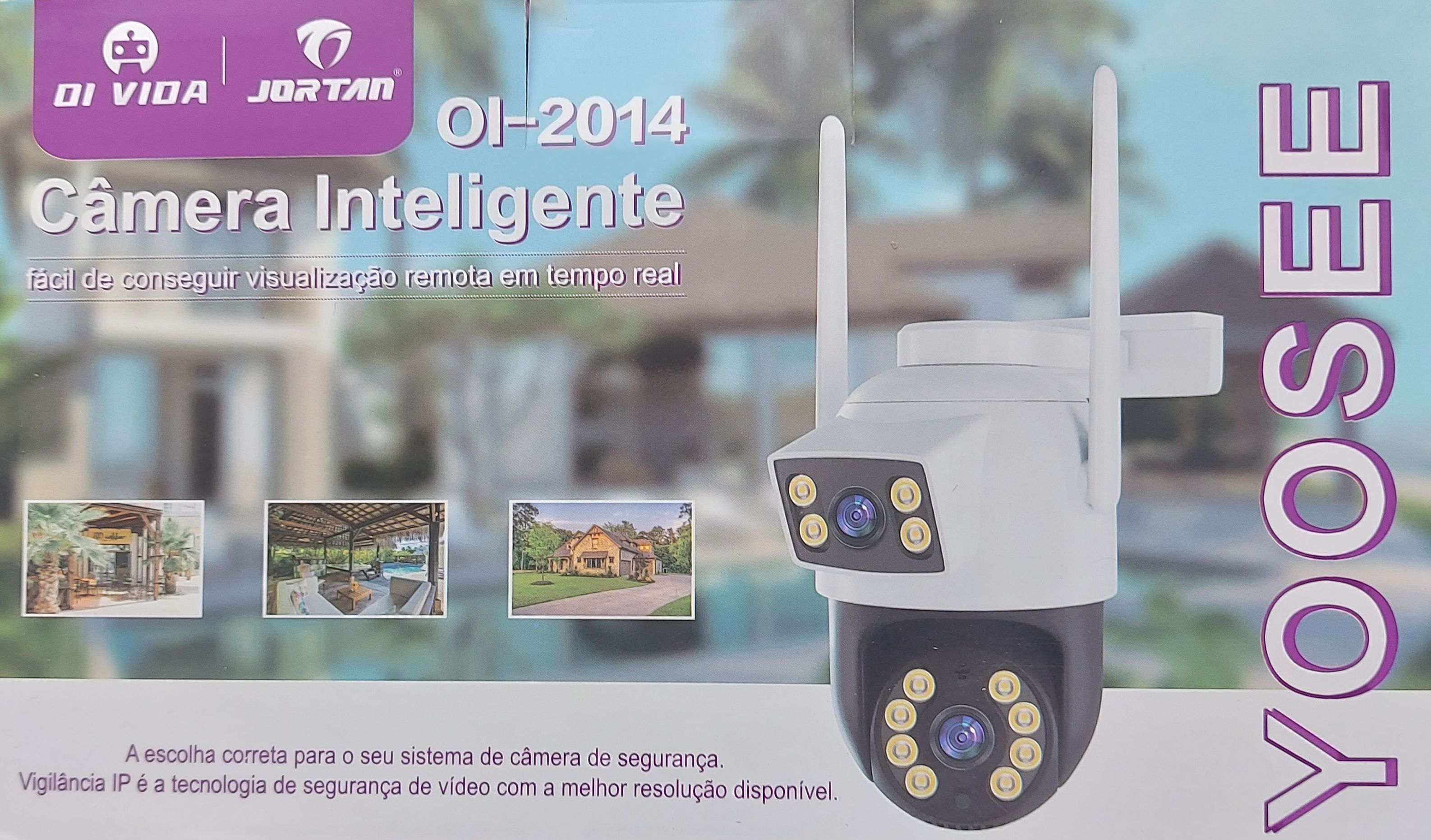 Câmera IP Externa Jortan