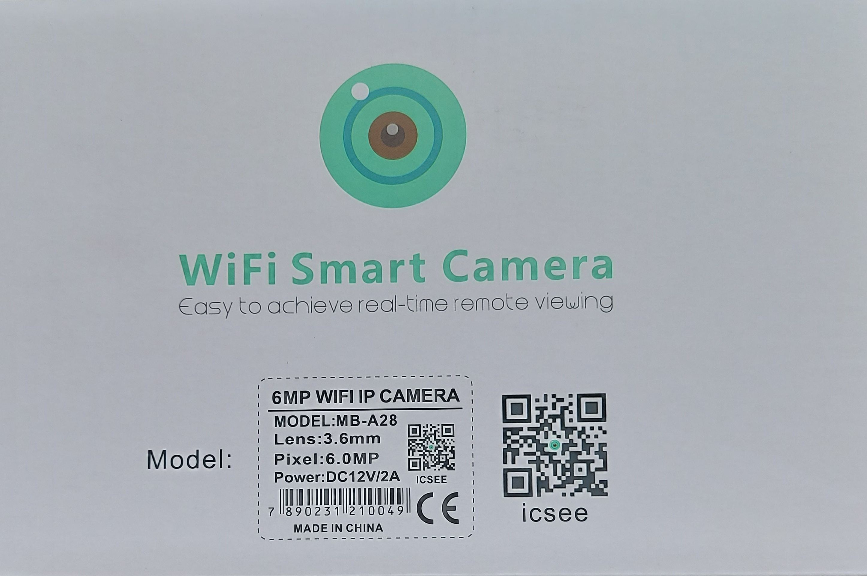 Câmera IP Externa modelo A-28