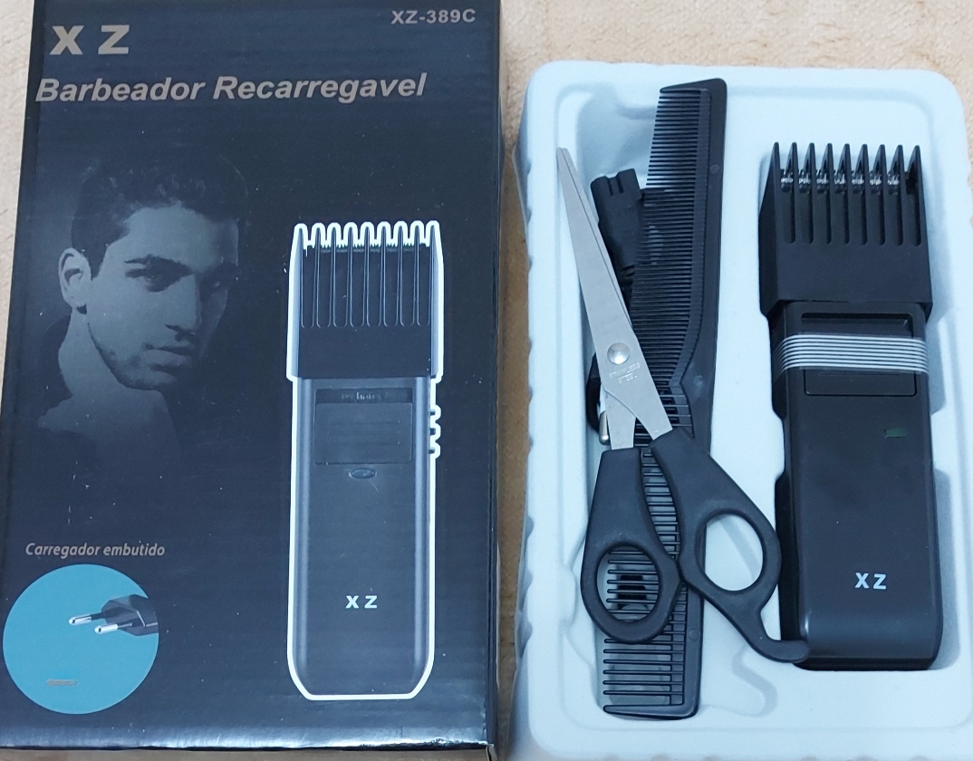 Barbeador recarregável