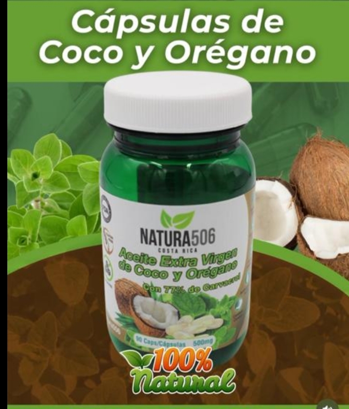 Aceite de Coco y Orégano Natura506