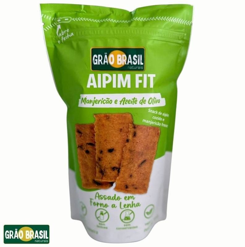 Aipim Fit Manjericão 100g Grão Brasil