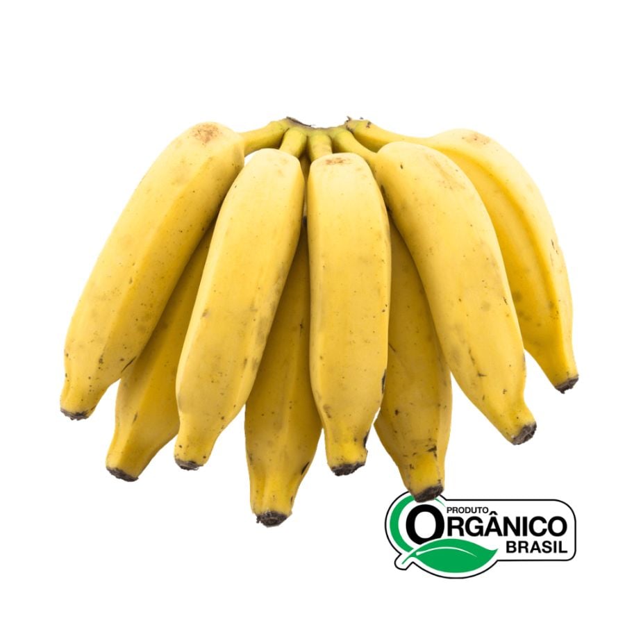 Banana branca orgânica