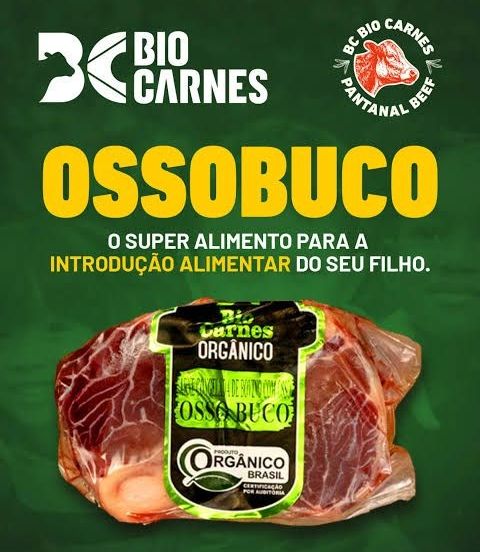 Ossobuco orgânico Bio Carnes 400g